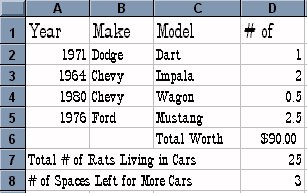 dat's some cars we got dar ma!